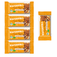 Hafervoll Organic Flapjack Riegel 5er Pack Cacao Nib...