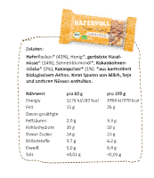 Hafervoll Organic Flapjack Riegel 18er Box Banana & Brazil Nut
