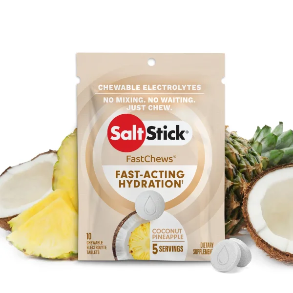 Salt Stick Fast Chews Elektrolyt-Kautabletten Coconut Pineapple