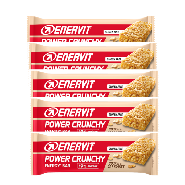 Enervit Sport Power Crunchy Bar Riegel Brownie & Choco 5er Pack