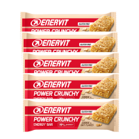 Enervit Sport Power Crunchy Bar Riegel Brownie & Choco 5er Pack