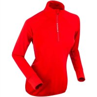 Daehlie Damen Half Zip Topp rot