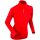 Daehlie Damen Half Zip Topp rot L