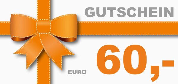 Euro 60,- Gutschein