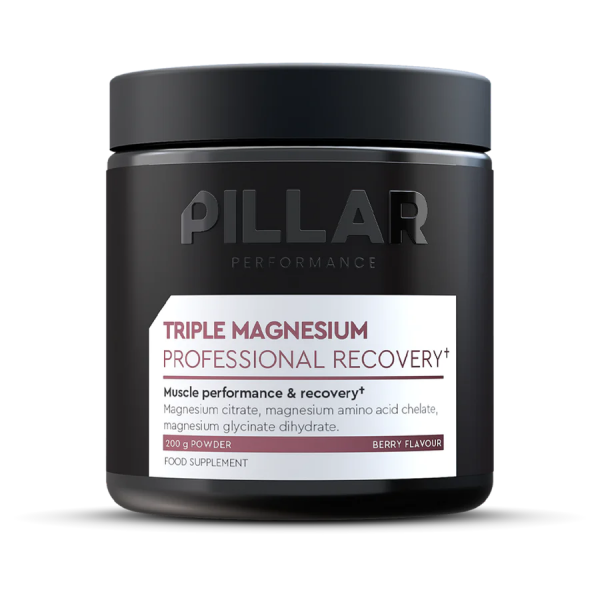 Pillar Performance - Triple Magnesium 200g Natural Berry Glasdose