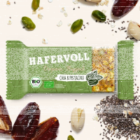 Hafervoll Organic Flapjack Riegel 18er Box Chia &...