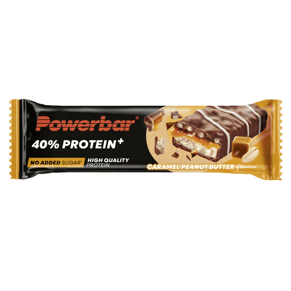 PowerBar 40% Protein+Crisp Riegel  Caramel Peanut Butter