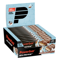 PowerBar 40% Protein+High Protein Low Sugar Riegel 12er Box
