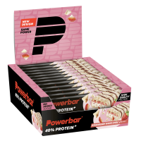 PowerBar 40% Protein+High Protein Low Sugar Riegel 12er Box
