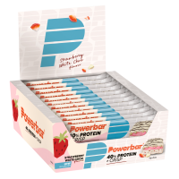 PowerBar 40% Protein+Crisp Riegel 12er Box Caramel Peanut Butter