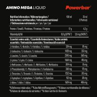 PowerBar Black Line Amino Mega Liquid Ampulle