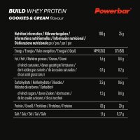 PowerBar Build Whey Protein Isolate & Hydroisolate 550g Dose Vanilla