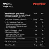 PowerBar Fuel Gel 30 Lemon