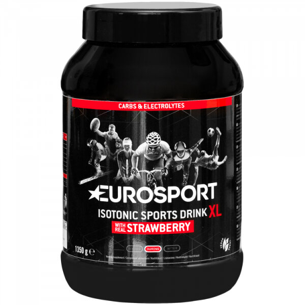 Eurosport Nutrition Isotonic Sports Drink 1320g Dose  Erdbeere (Strawberry)