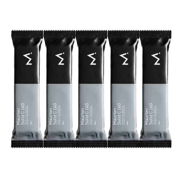 Maurten Solid 160 Energie Riegel  5er Pack Kakao (Solid C160)