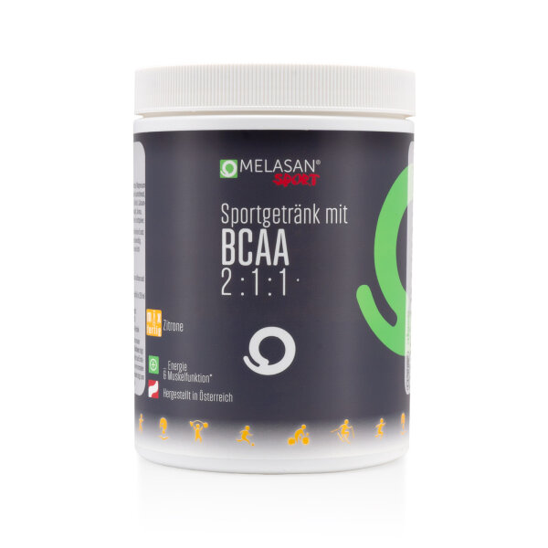 Melasan Sportgetränk mit BCAA 670g Dose Zitrone