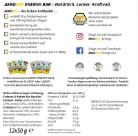 AEROBEE  Honey Energy Bar Cranberry 5er Pack