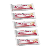 Sponser Crunchy Protein Bar Eiweißriegel 5er Pack Cookies & Cream