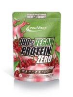 Ironmaxx 100% Vegan Protein Zero 500g Standbeutel Cherry-Yoghurt MHD 05-2024