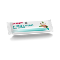 Sponser Pure & Natural Bar Vegan Riegel 5er Pack Apfel Zimt MHD 05-2024