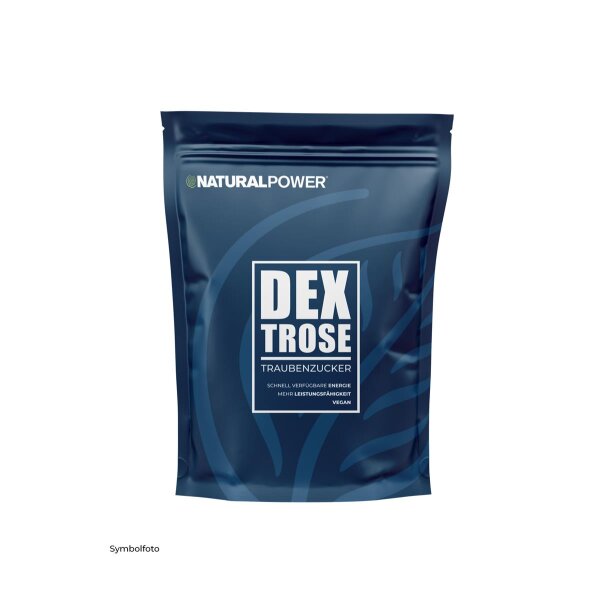 Natural Power Dextrose1000g Beutel