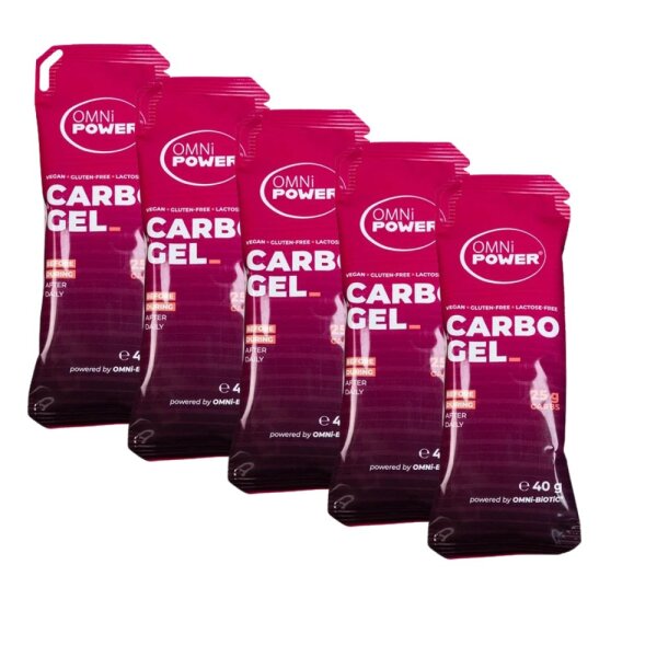 Omni Power Carbo Gel 5er Pack Neutral