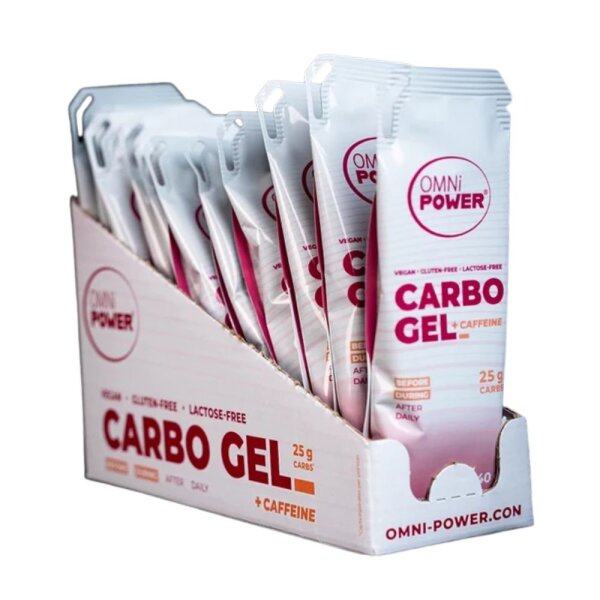 Omni Power Carbo Gel 12er Box Neutral+Koffein