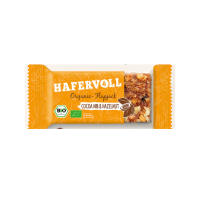 Hafervoll Organic Flapjack Riegel Cranberry & Cocoa Nib