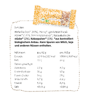 Hafervoll Organic Flapjack Riegel Cranberry & Cocoa Nib