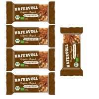Hafervoll Organic Flapjack Riegel 5er Pack Cranberry...