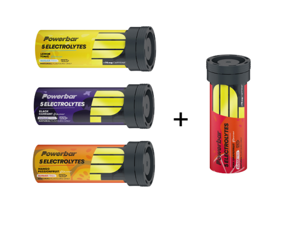 PowerBar 5Electrolytes Sports Drink 10er Brausetabletten 3+1 Aktion