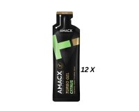 AMACX Turbo Gel  12er Box Johannisbeere+Koffein