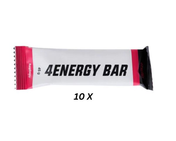 4Endurance Energy Bar Vegan 10er Box Himbeere