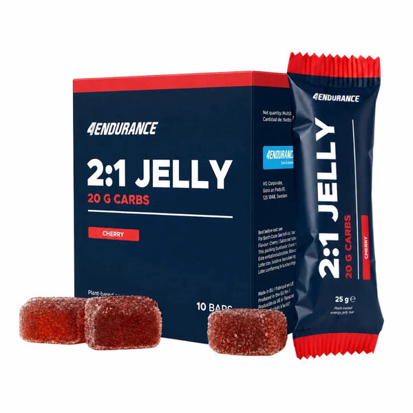 4Endurance Jelly Bar Riegel 5er Pack Kirsche