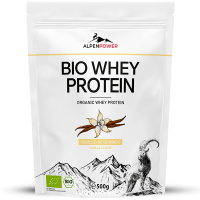 AlpenPower Bio Whey Protein 500 g Vanille