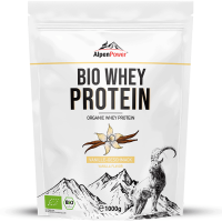 AlpenPower Bio Whey Protein Vanille 1 kg