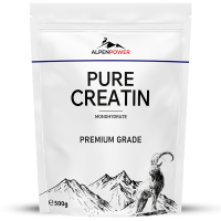 AlpenPower Pure Creatin Monohydrat 500 g