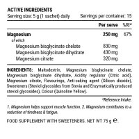 Pillar Performance - Triple Magnesium Travel Pack 15x5g Pineapple Coconut