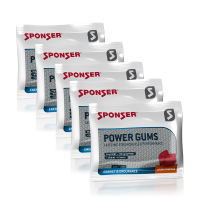 Sponser Power Gums Beutel 5er Pack Sour